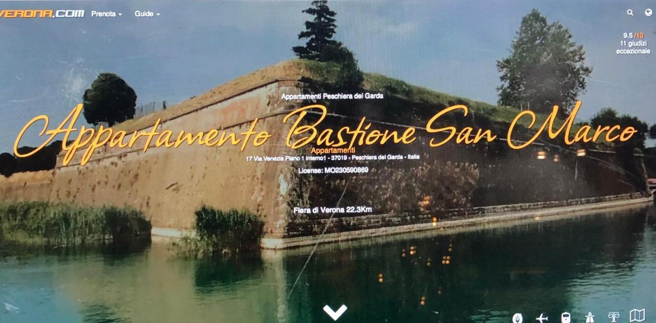 Appartamento Bastione San Marco Peschiera del Garda Zewnętrze zdjęcie